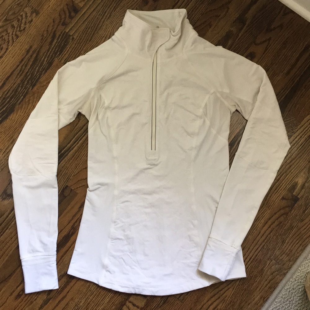 Lululemon running pullover anti-stink fabric